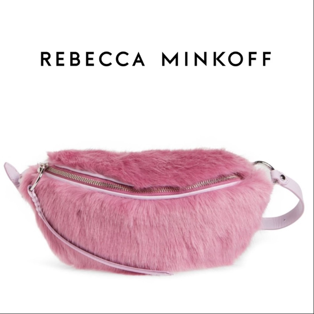 NWT Rebecca Minkoff Faux Fur Belt Bag